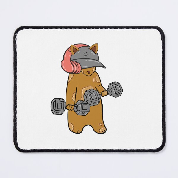 Item preview, Gym Cat  designed and sold by Kayla2122.