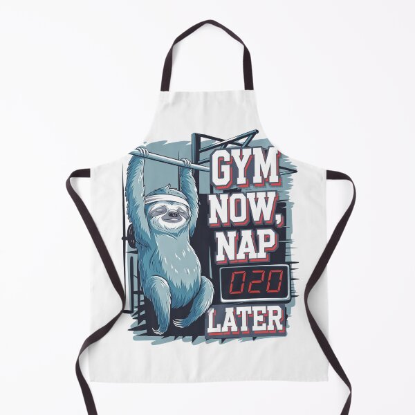 Item preview, Gym Now Nap Later – Lazy Beast Mode Sloth designed and sold by Taans-Creation.