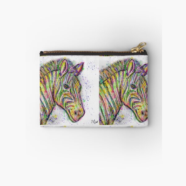 Item preview, Rainbow Striped Zebra designed and sold by TrinityJeanDESIGNS.