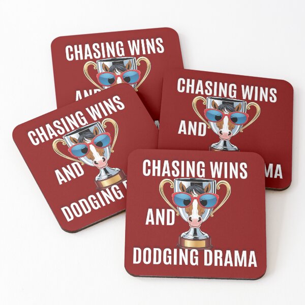 Item preview, Chasing Wins & Dodging Drama designed and sold by PrintableHaven.