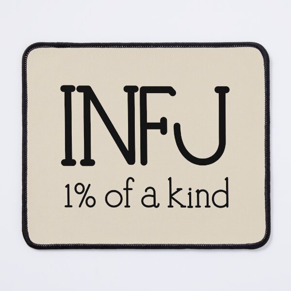 Item preview, INFJ 1% of A Kind | MBTI Personality Type | Rare Empath Quote Sticker designed and sold by MysticMagpie.