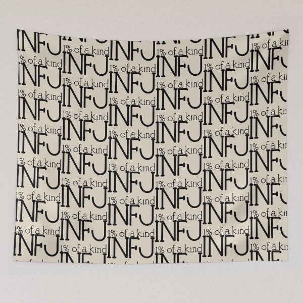 Item preview, INFJ 1% of A Kind | MBTI Personality Type | Rare Empath Quote Sticker  designed and sold by MysticMagpie.