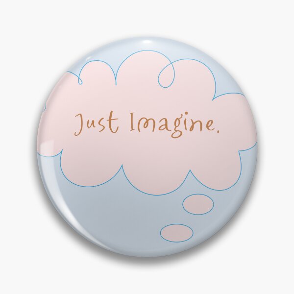 Item preview, 'Just Imagine' Creative Pastel Colors Dreamy Design designed and sold by StarryStarrySky.