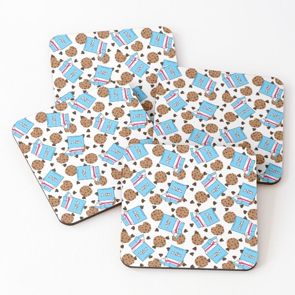 Item preview, Chocolate Chip Cookies and Milk Cartons on White designed and sold by MBeesShop.