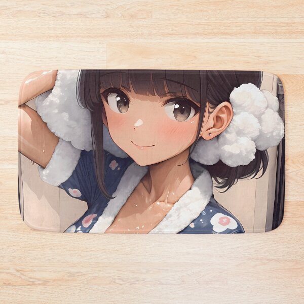 Item preview, Shiho Nishizumi Girls und Panzer Anime Pajama Flowers Winter Cozy Glow designed and sold by earlobejerk.