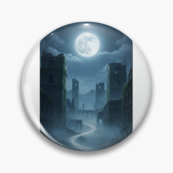Item preview, Moon Gate Surreal Phone Wallpaper – Mystical Portal in a Dark Fantasy Dreamscape designed and sold by SoulMint.