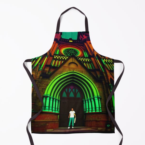 Item preview, Skater at the Church of Our Lady of Perpetual Help (Medellín) designed and sold by ToxiPixArt.Studio.