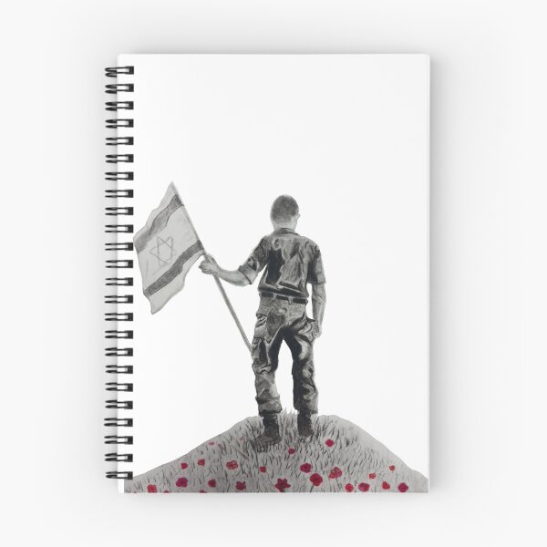 Item preview, Soldier in a Field of Anemones designed and sold by Onceuponatribe.