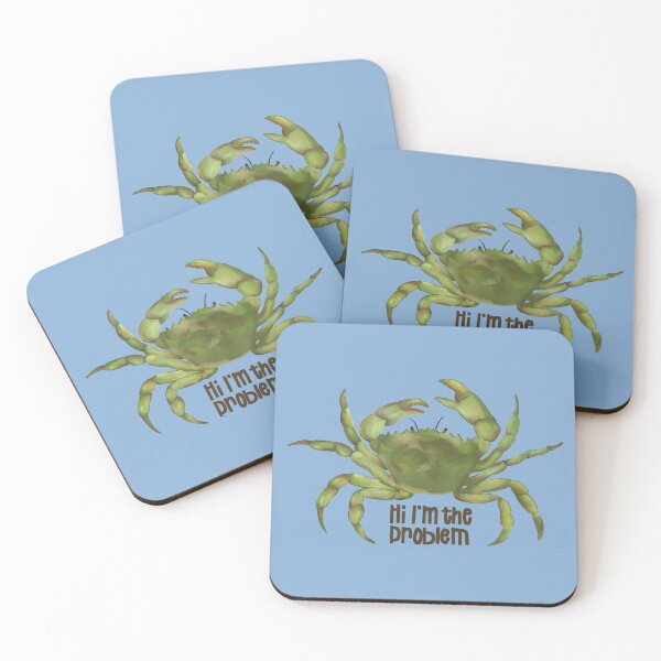 Item preview, European Green Crabs are the Problem, not me designed and sold by Kelly Guerin.