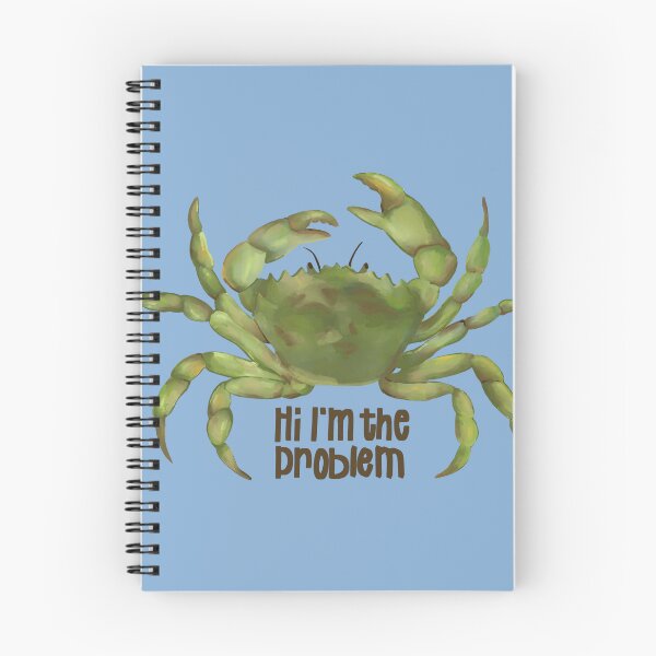 Item preview, European Green Crabs are the Problem, not me designed and sold by Kelly Guerin.