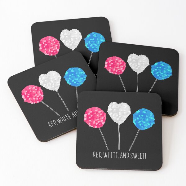 Item preview, "Red White And Sweet Lollipop, I Love USA: Celebrating America's Patriotism on Independence Day 2025 - 4th of July" designed and sold by artworkathome.