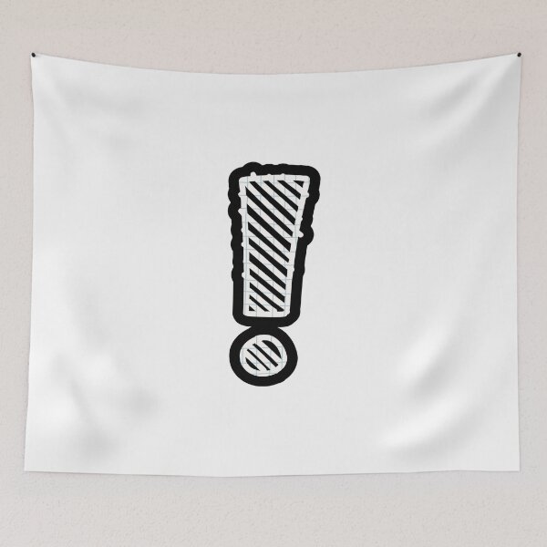 Item preview, exclamation mark designed and sold by PattysNco.