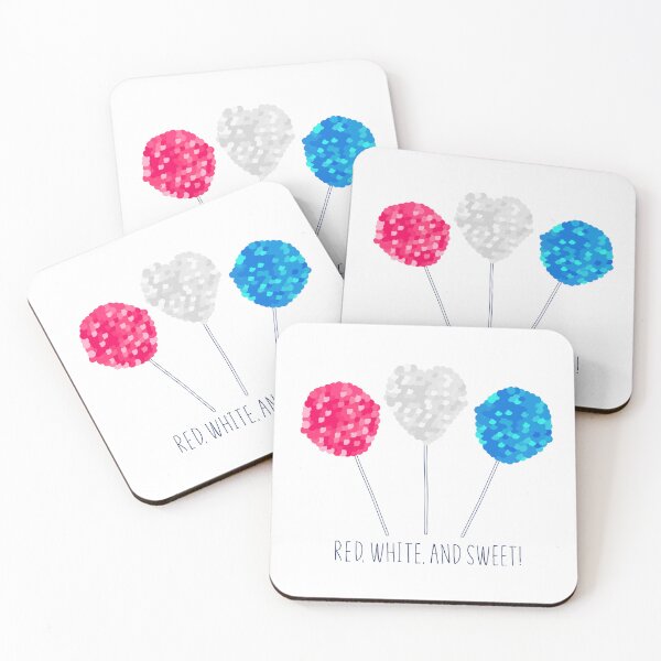 Item preview, "Red White And Sweet Lollipop, I Love USA: Celebrating America's Patriotism on Independence Day 2025 - 4th of July" designed and sold by artworkathome.