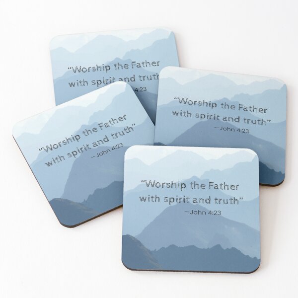 Item preview, “Worship the Father with spirit and truth" ​—John 4:23 designed and sold by GiftableGems.