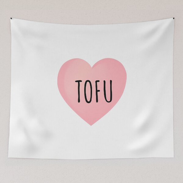 Item preview, I Heart Tofu  designed and sold by CharmStudio.