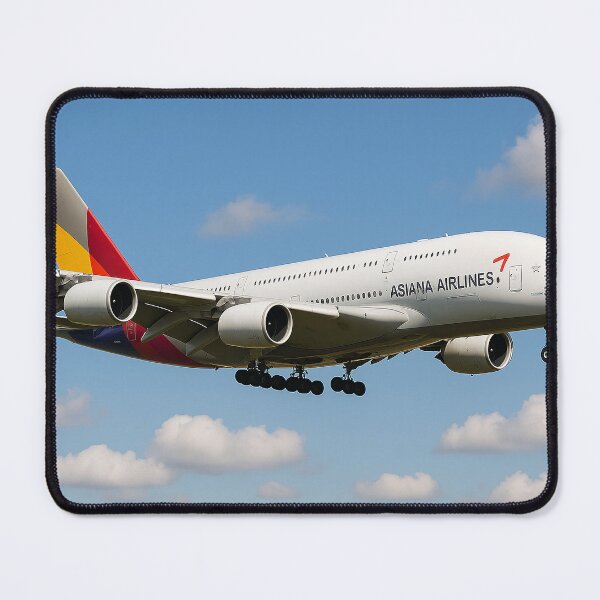 Item preview, Asiana Airlines A380 On Approach designed and sold by Skyframe Aviation.