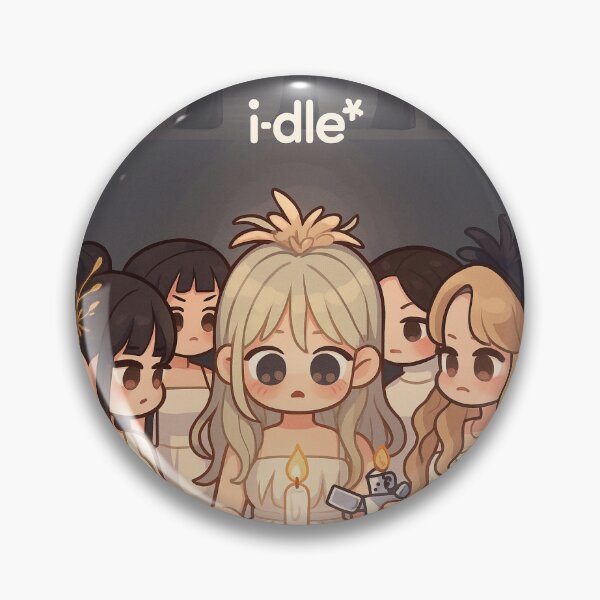 Item preview, Idle We Are Chibi design  designed and sold by Lissi FortSalemN.