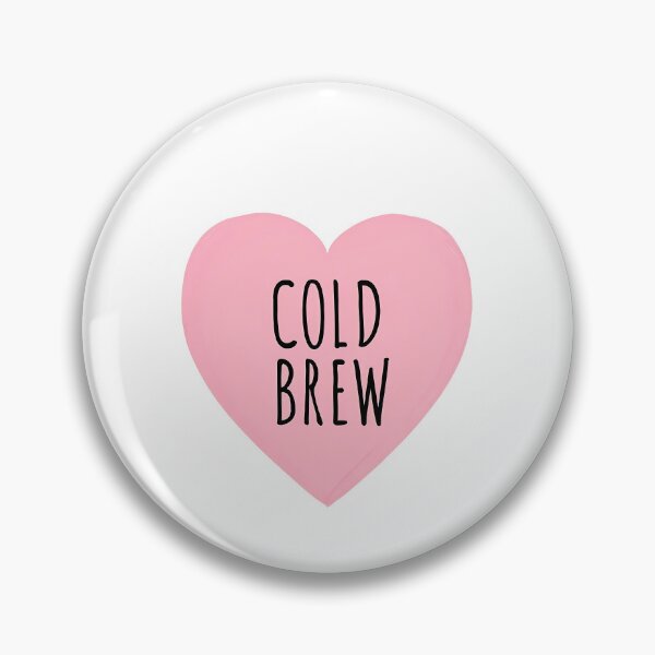 Item preview, I Heart Cold Brew  designed and sold by CharmStudio.