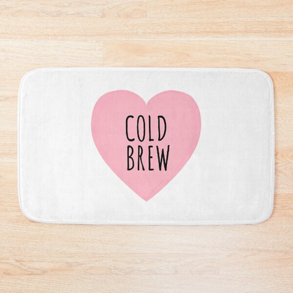 Item preview, I Heart Cold Brew  designed and sold by CharmStudio.
