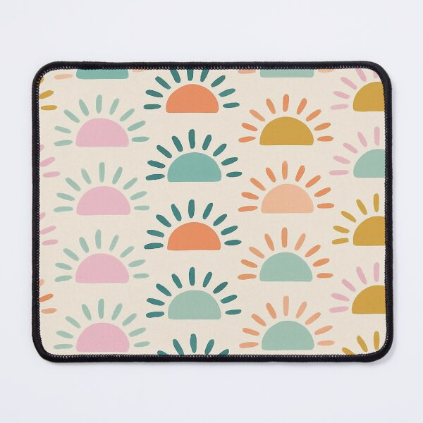Item preview, Semicircle pattern in soft colors designed and sold by saly55887.