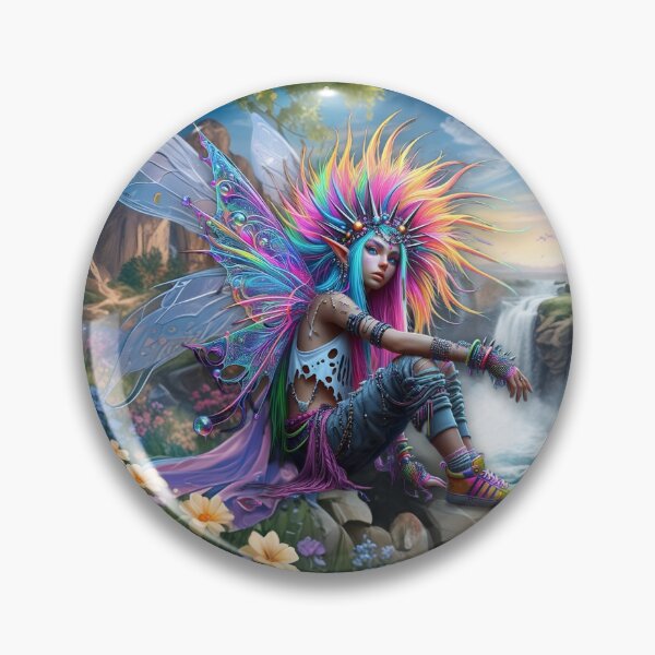 Item preview, Punk Rock Fairy designed and sold by Joy Shuliana.