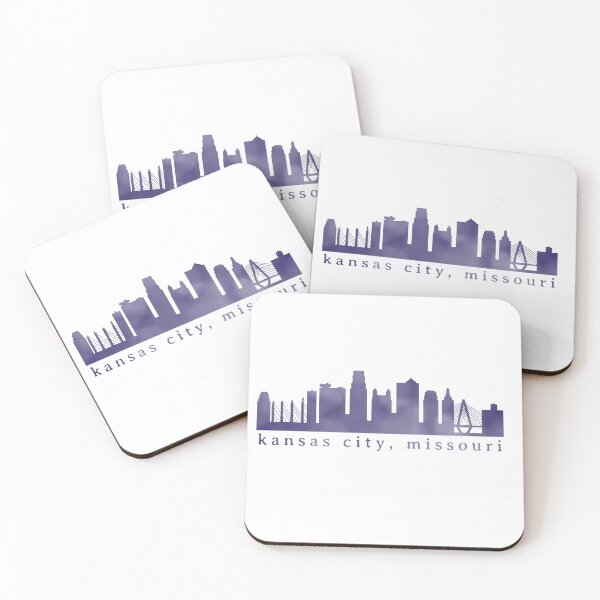 Item preview, Kansas City Skyline Purple Watercolor designed and sold by calliew1217.
