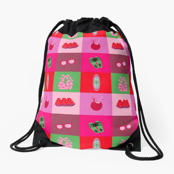 Item preview, Sun and Fun - pink and green designed and sold by Aforesty.