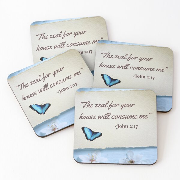 Item preview, “The zeal for your house will consume me”​—John 2:17 designed and sold by GiftableGems.