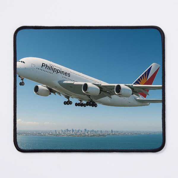 Item preview, Philippine Airlines A380 Over Manila Bay designed and sold by Skyframe Aviation.