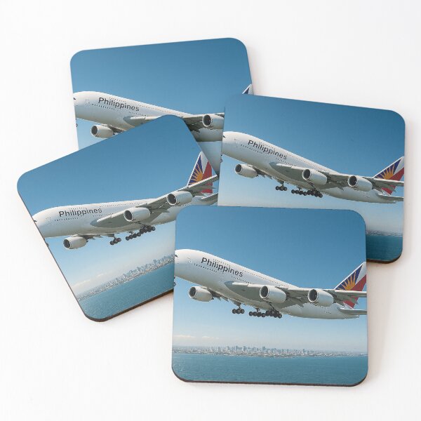 Item preview, Philippine Airlines A380 Over Manila Bay designed and sold by Skyframe Aviation.