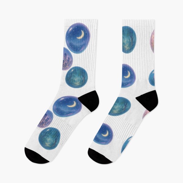 Item preview, Floating Bubble Universes– Dreamy Cosmic Art designed and sold by Sakurafu21.
