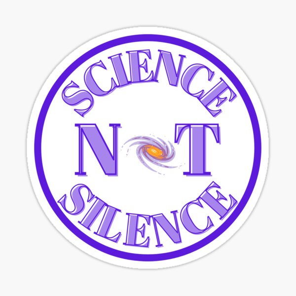 Item preview, Silence Not Silence Astronomy designed and sold by Climate&ConservationConversations.