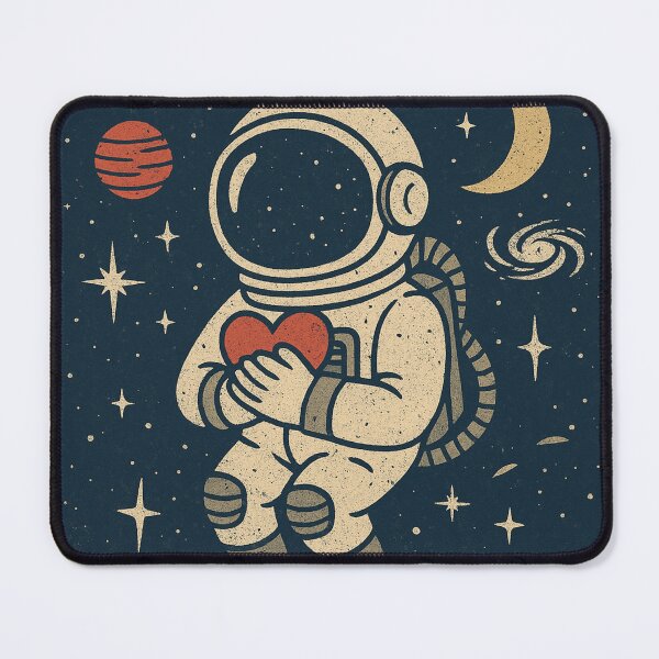 Item preview, Lonely Astronaut Floating with Heart designed and sold by Sakurafu21.