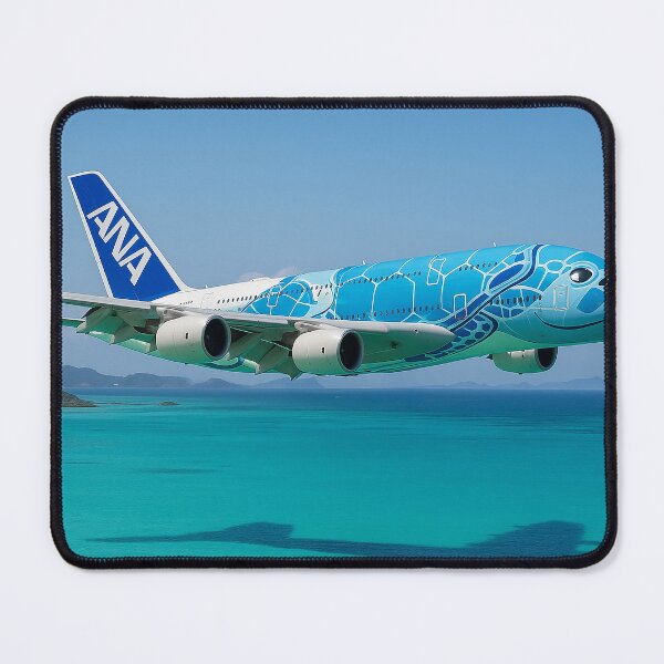 Item preview, ANA A380 Sea Turtle Over Okinawa designed and sold by Skyframe Aviation.