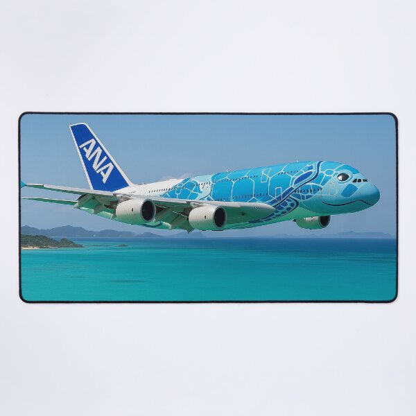 Item preview, ANA A380 Sea Turtle Over Okinawa designed and sold by Skyframe Aviation.