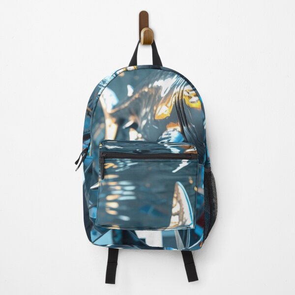 Item preview, Chrome Tiger Shark Swimming Fragmented, Mirrored For Home Decor designed and sold by Spectime.