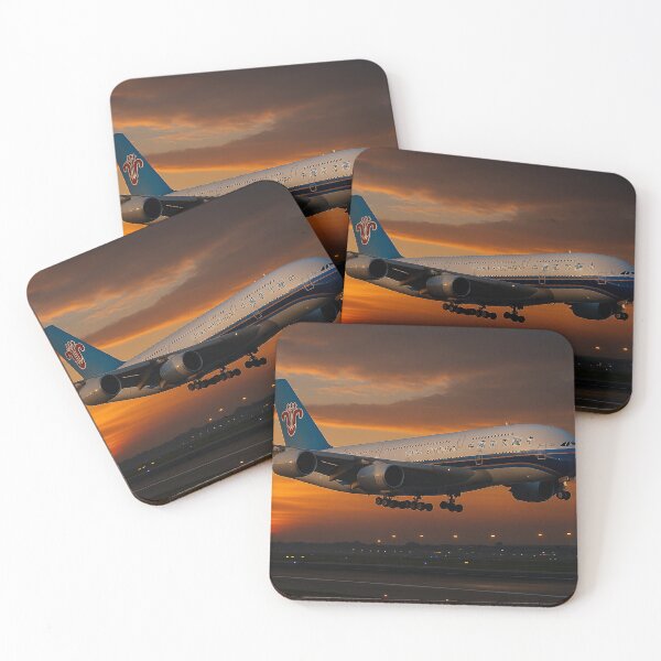 Item preview, China Southern A380 Landing at Sunset designed and sold by Skyframe Aviation.