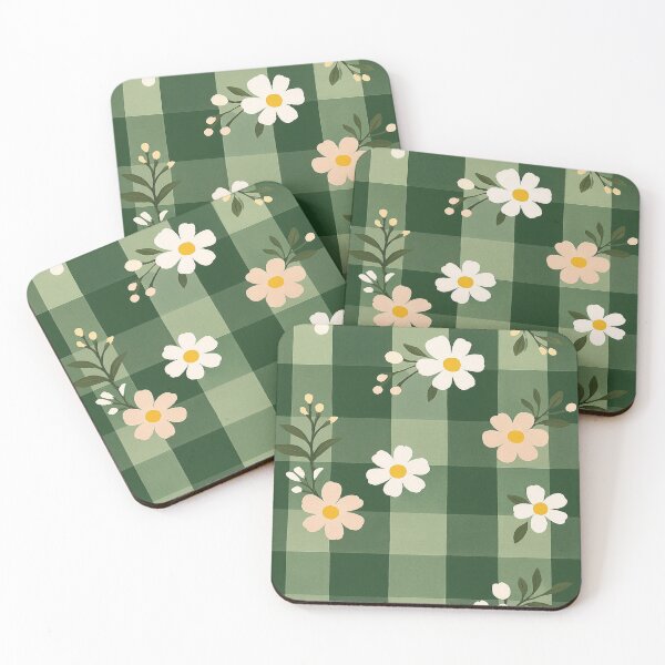 Item preview, Green ball and flower pattern designed and sold by saly55887.