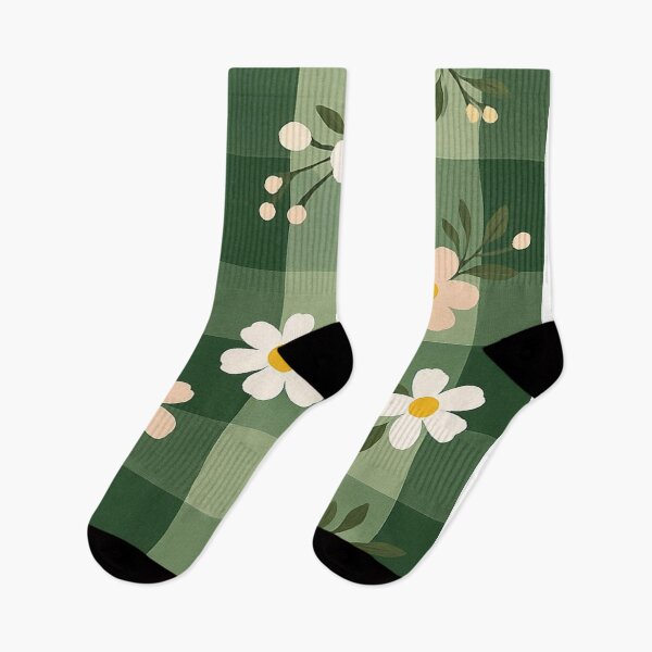 Item preview, Green ball and flower pattern designed and sold by saly55887.