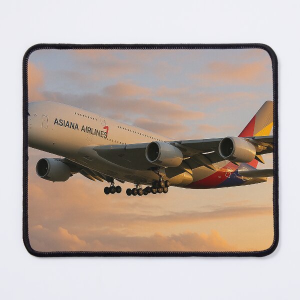 Item preview, Asiana Airlines A380 in Morning Climb designed and sold by Skyframe Aviation.
