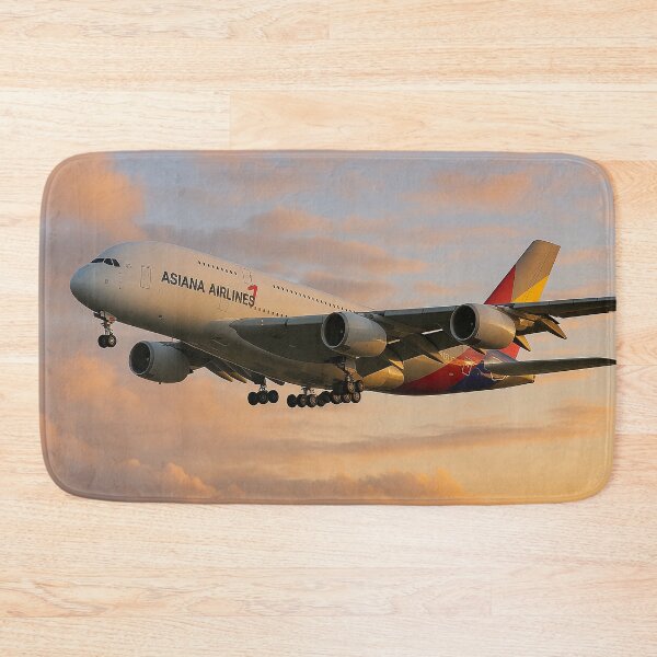 Item preview, Asiana Airlines A380 in Morning Climb designed and sold by Skyframe Aviation.