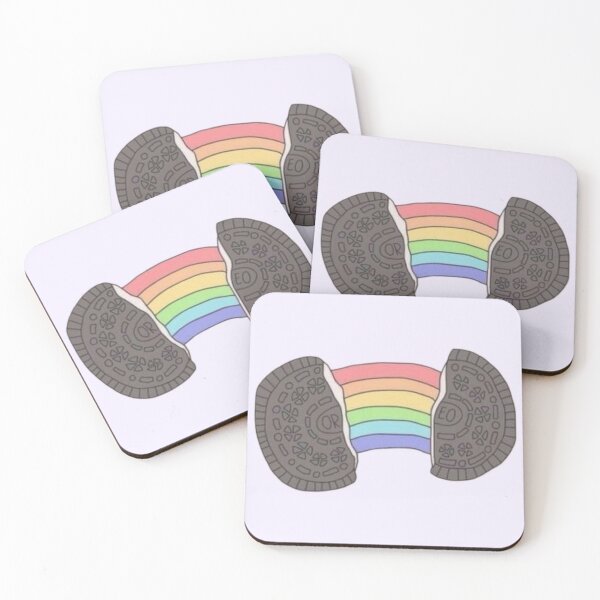 Item preview, Rainbow Pride Cream Cookie designed and sold by lea-lani.