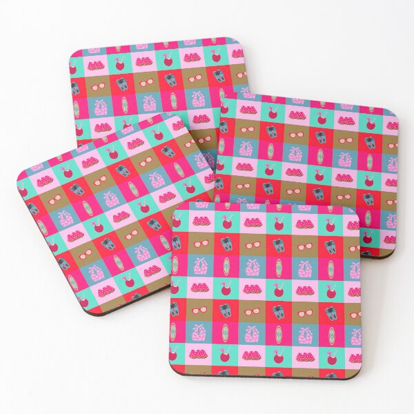 Item preview, Sun and Fun - mint and magenta designed and sold by Kaushlydraw.
