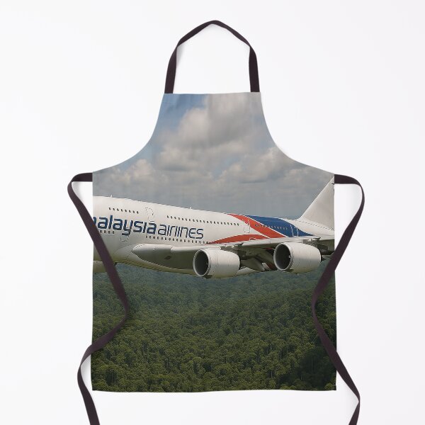 Item preview, Malaysia Airlines A380 Over Rainforest designed and sold by Skyframe Aviation.