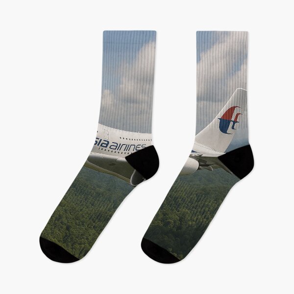 Item preview, Malaysia Airlines A380 Over Rainforest designed and sold by Skyframe Aviation.