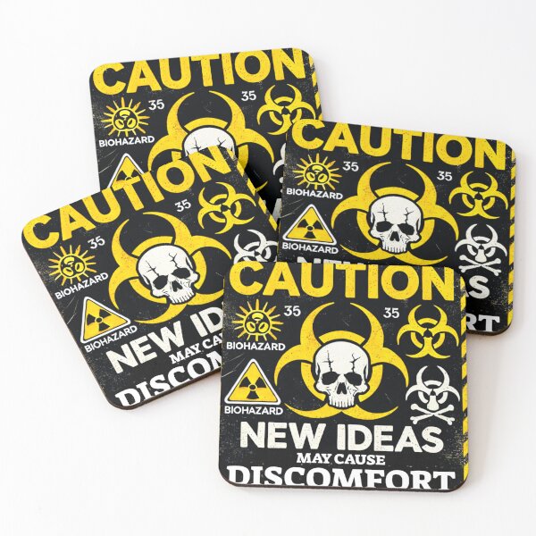 Item preview, Caution: Ideas that challenge the norm designed and sold by Sakurafu21.