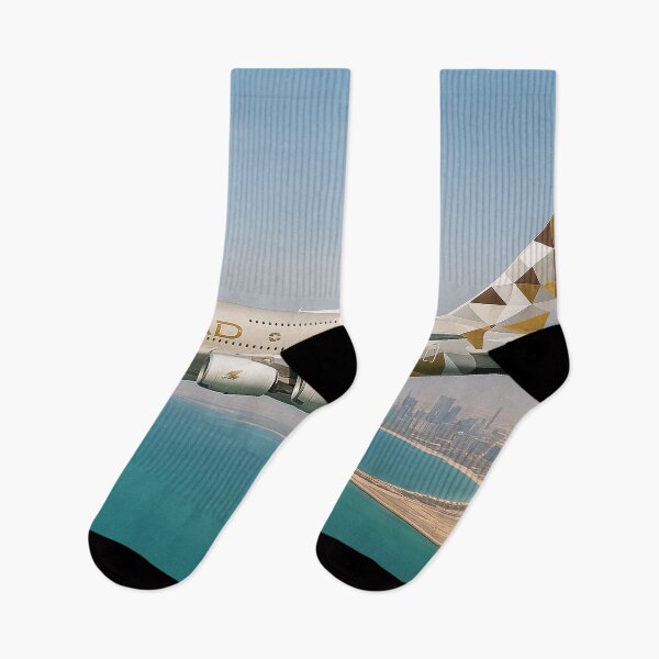 Item preview, Etihad Airways A380 Over Abu Dhabi designed and sold by Skyframe Aviation.