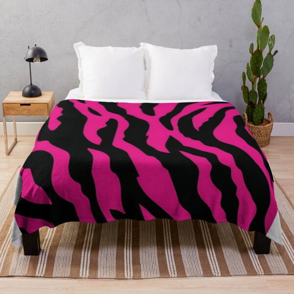 Item preview, Black and pink leopard skin pattern designed and sold by saly55887.