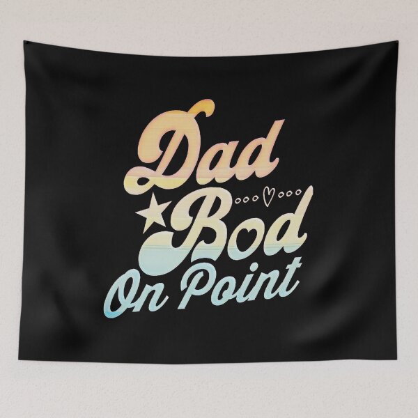 Item preview, Dad bod on point Father's day designed and sold by creativerooney.
