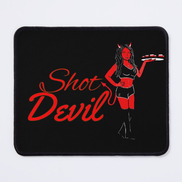 Item preview, Shot devil (red) designed and sold by ConfuzRandomly.